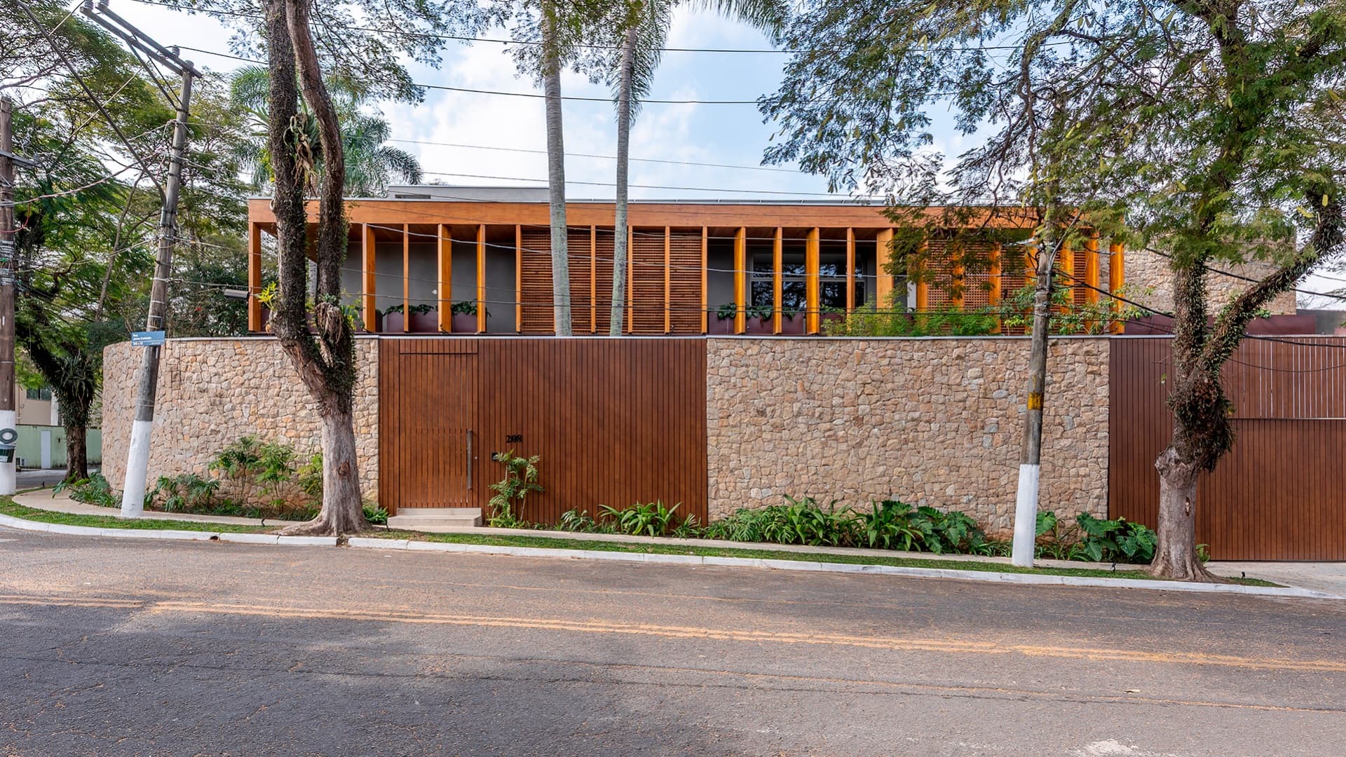 Projeto residencial contemporâneo